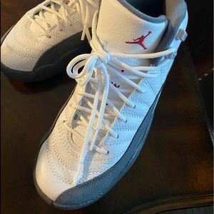 Jordan 12 Retro White Dark Grey GS (YOUTH)